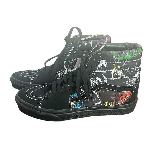 NEW Vans x Disney Villains Sk8-Hi Sneakers - Picture 1 of 10